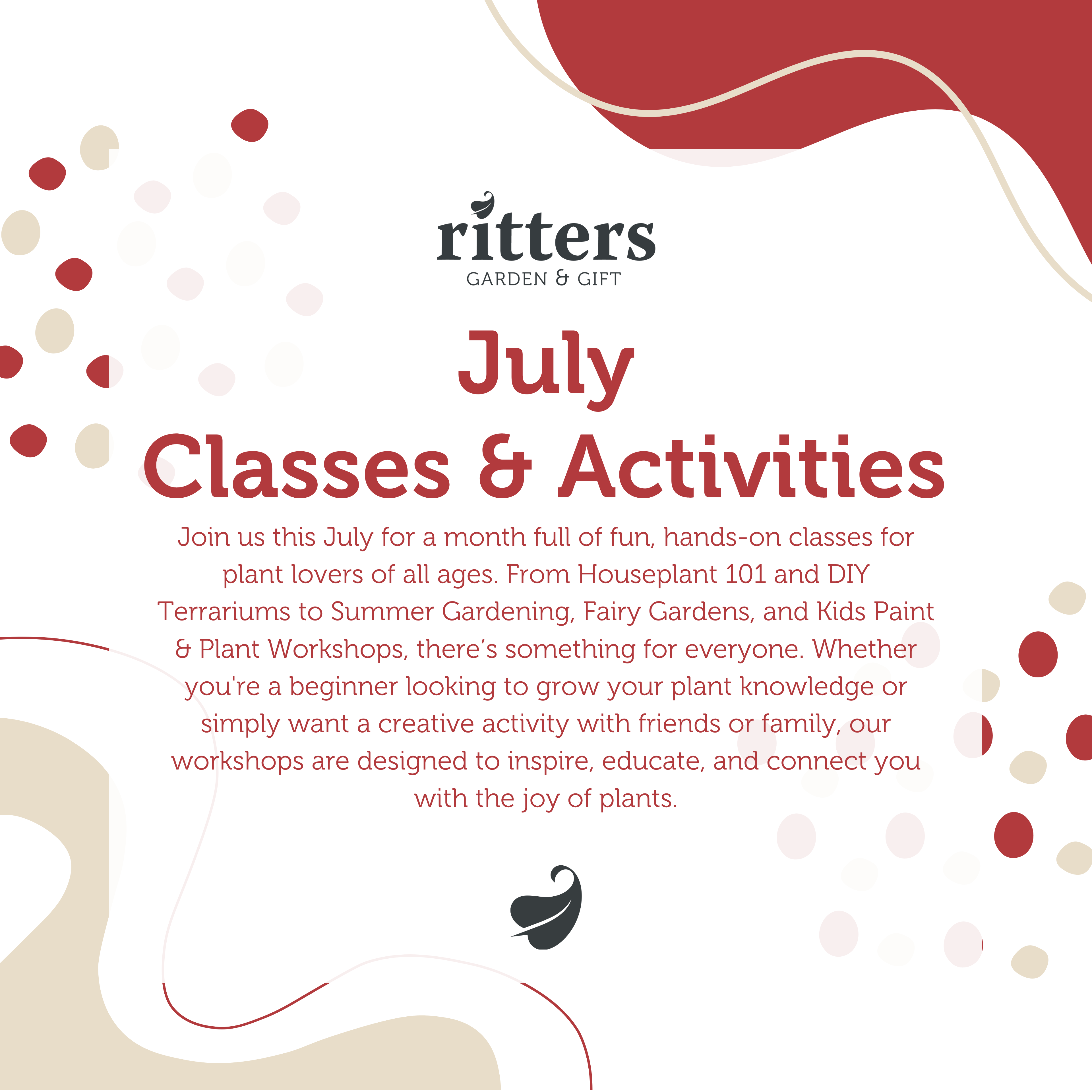 July 2026 Classes