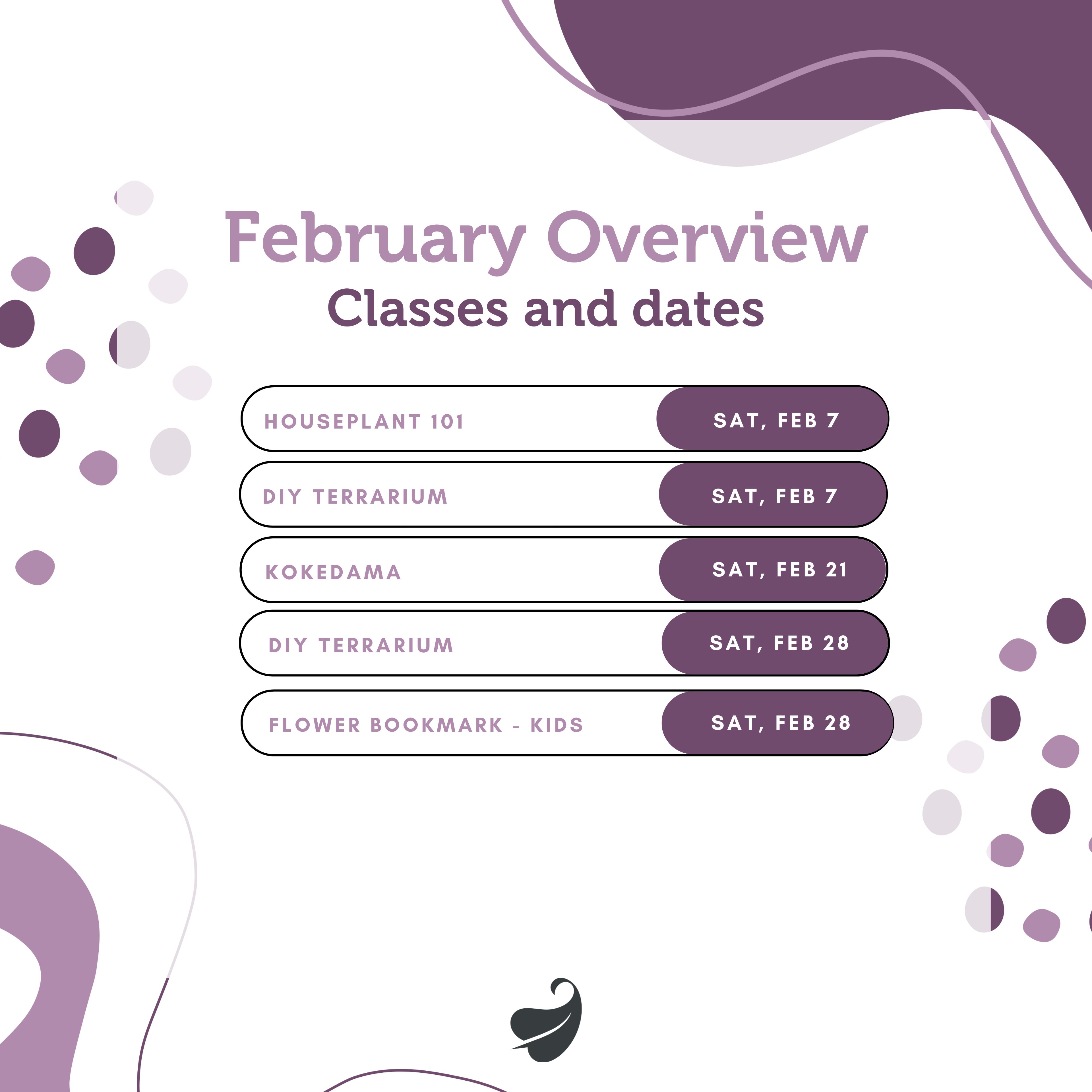 February Classes