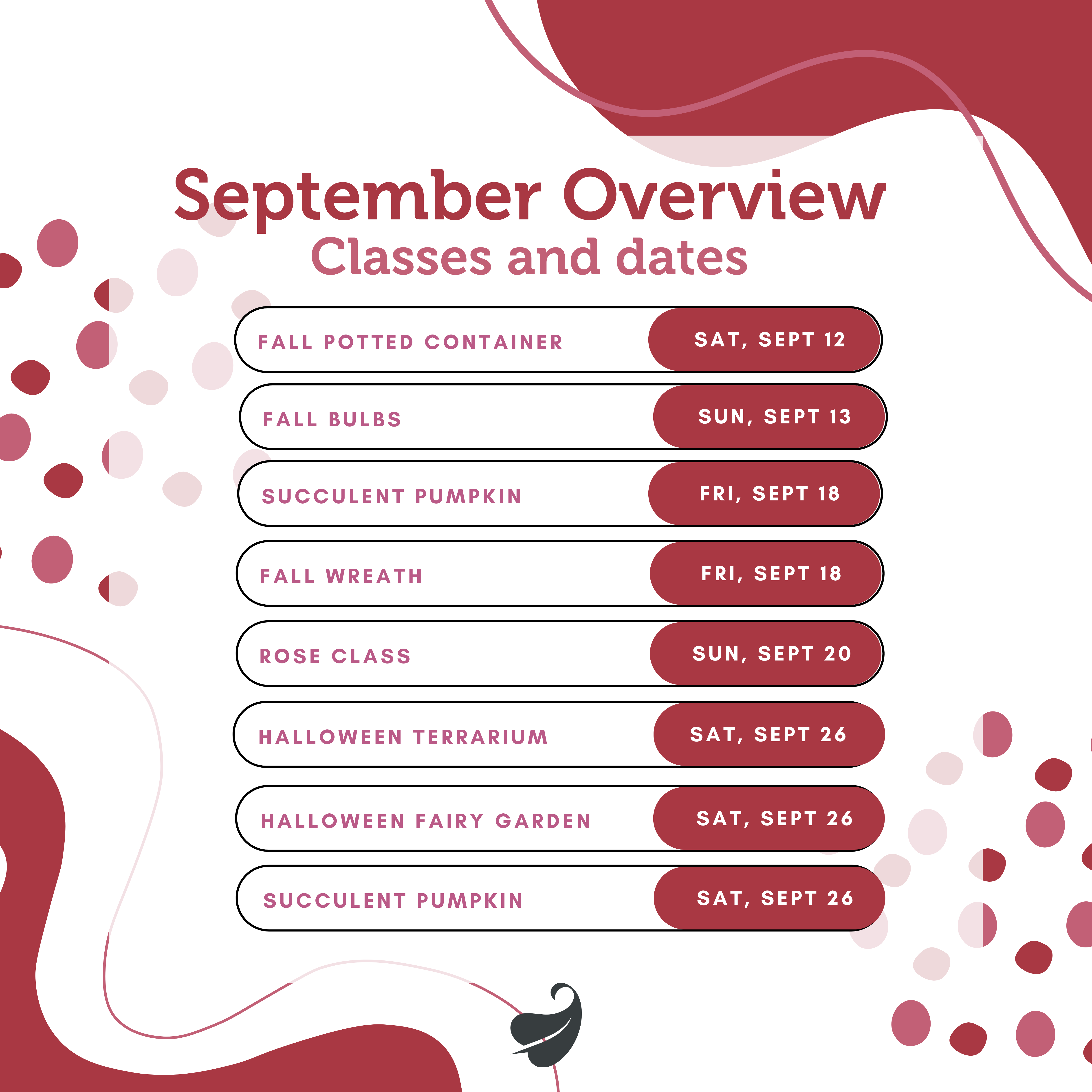 September Classes