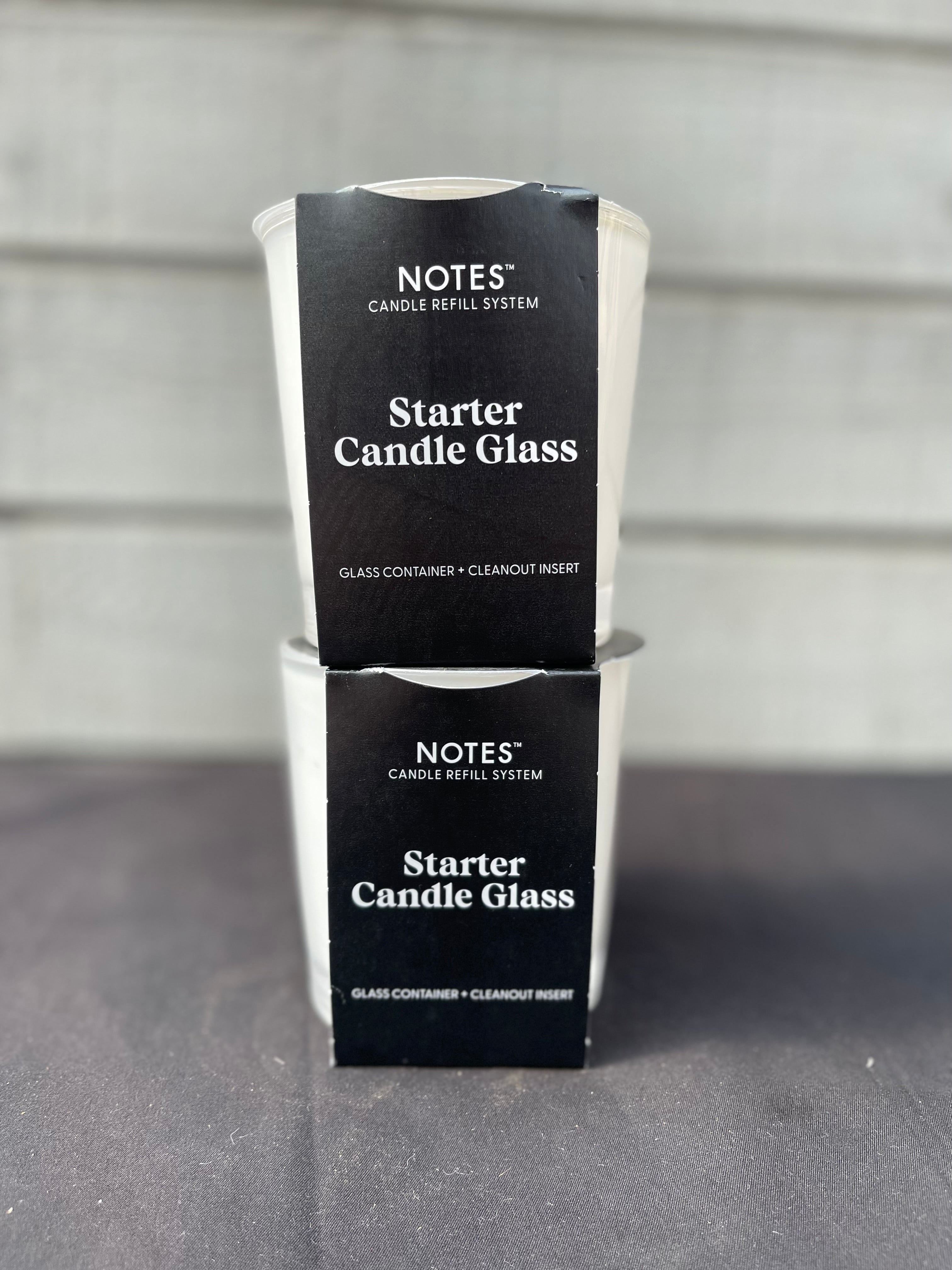 Notes - Refillable Candle — Ritters Garden and Gift