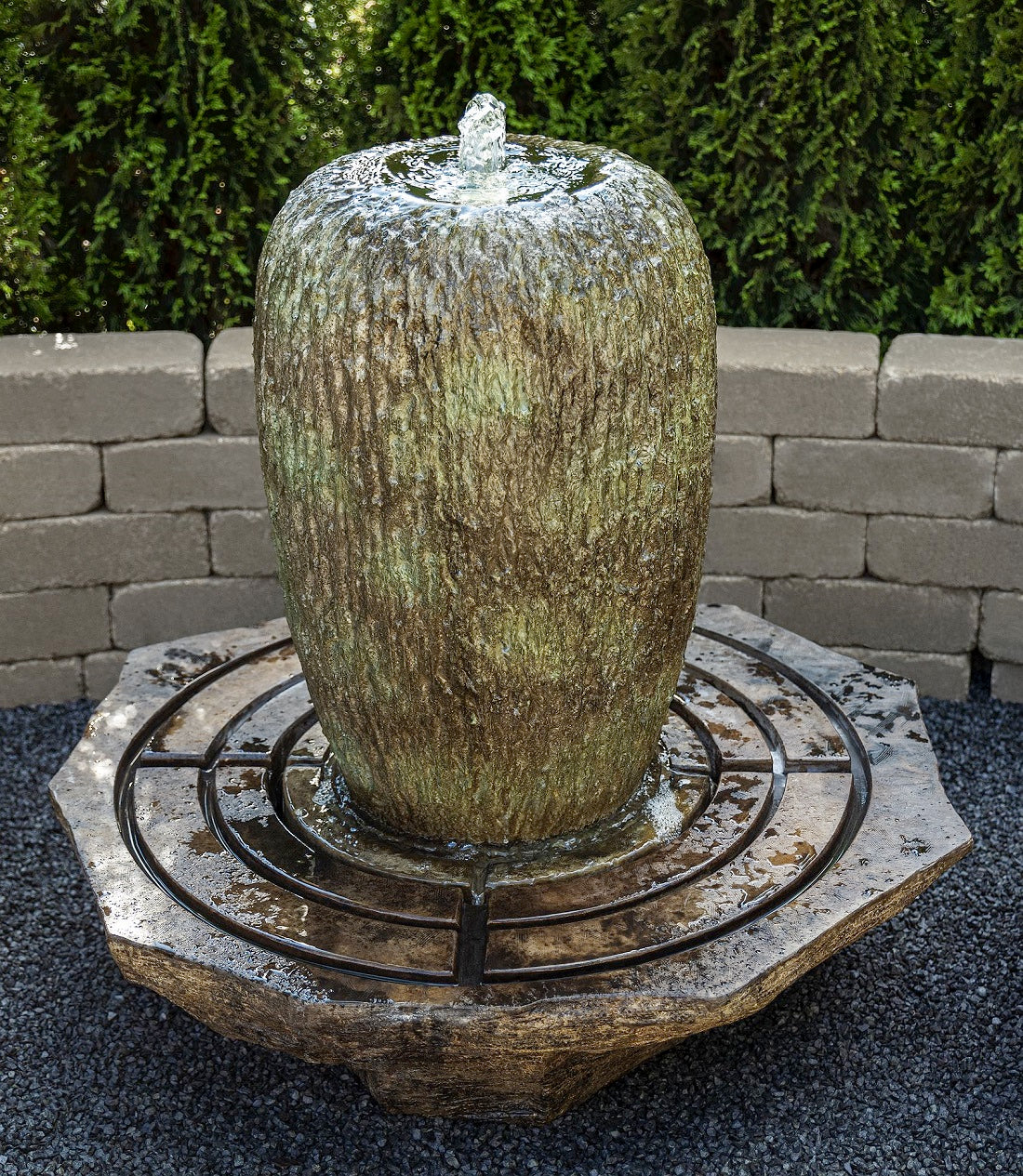 Tall Organic Urn Fountain