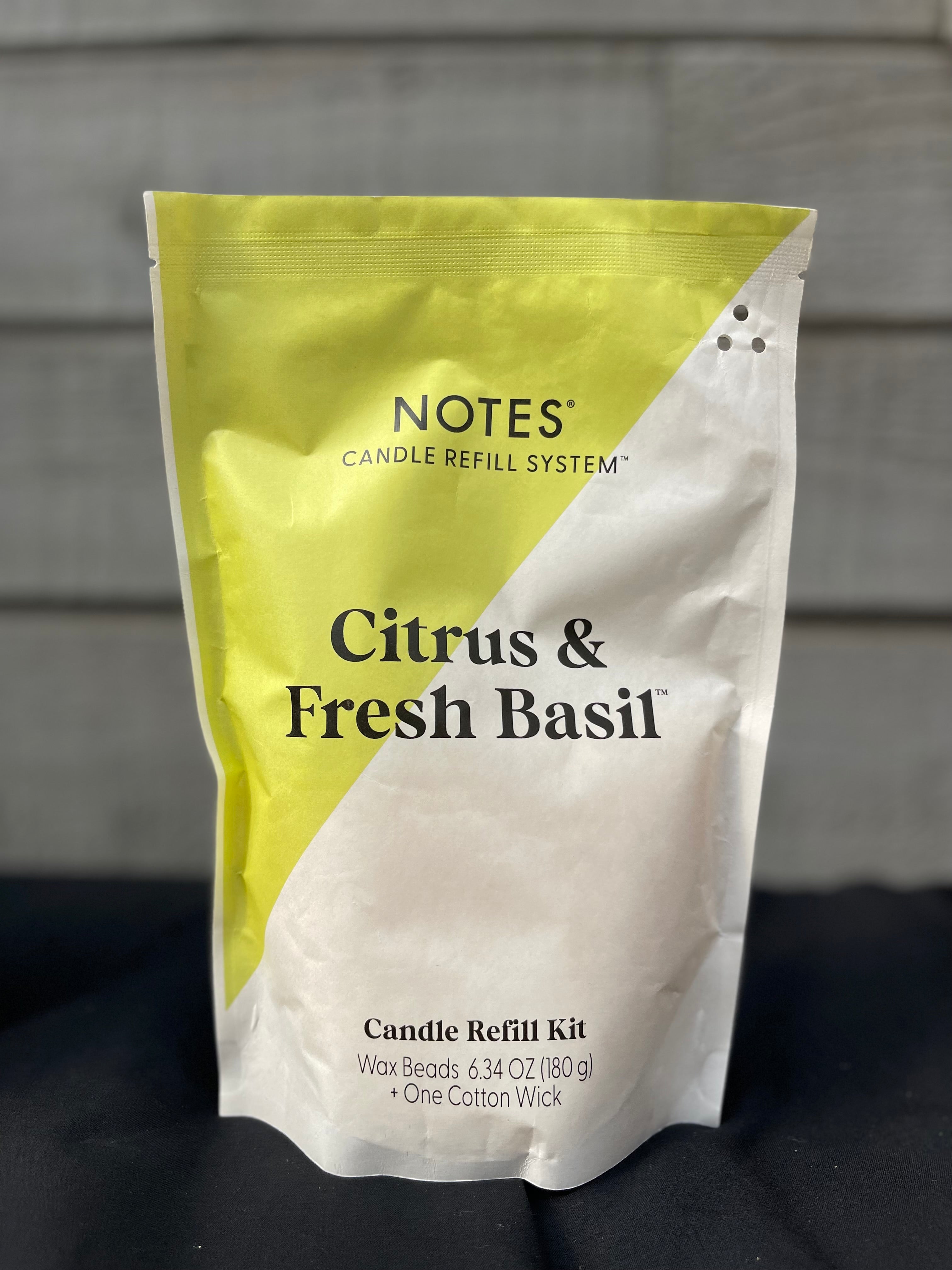 Notes - Refillable Candle